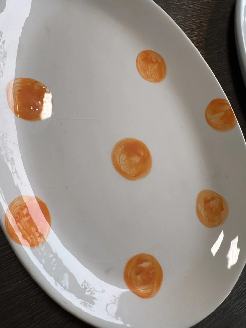 Vintage set plates